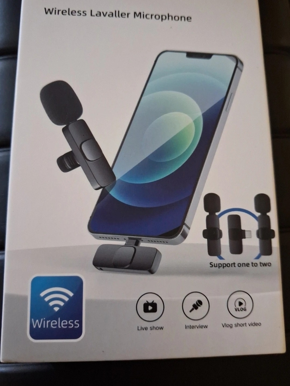 Wireless Lavalier Microphone Tipo C